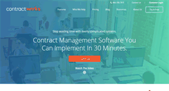 Desktop Screenshot of contractworks.com